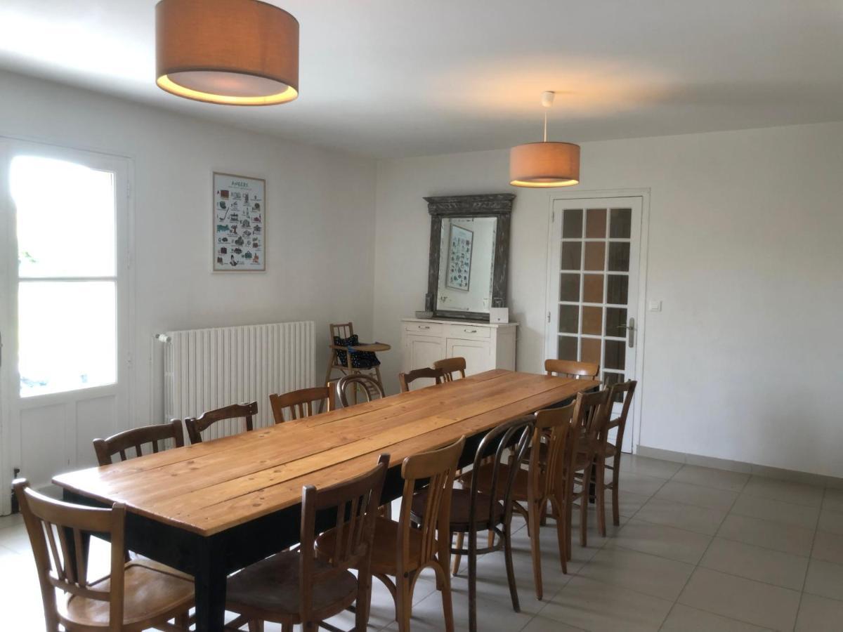 Villa Le Printemps, Maison 15 Pers Avec Piscine Cheviré-le-Rouge Buitenkant foto